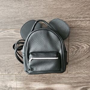 DIVIDCD H&M X Disney Mickey Mouse Mini Backpack bag Iconic Ears - NEW